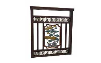 鋁藝護(hù)欄 - 鋁藝陽臺(tái)護(hù)欄HW-33