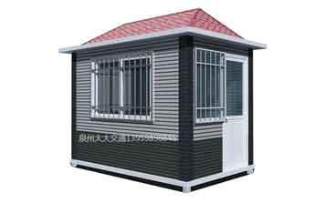 崗亭 - 金屬雕花板崗亭