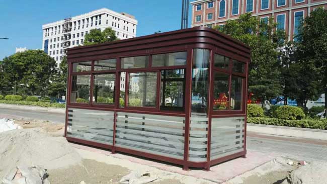 晉江和平廣場鋼結(jié)構(gòu)崗亭案例 - 中出網(wǎng)-智能出入口與停車充電門戶