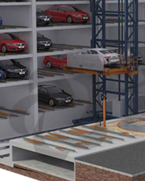 巷道堆垛立體車庫