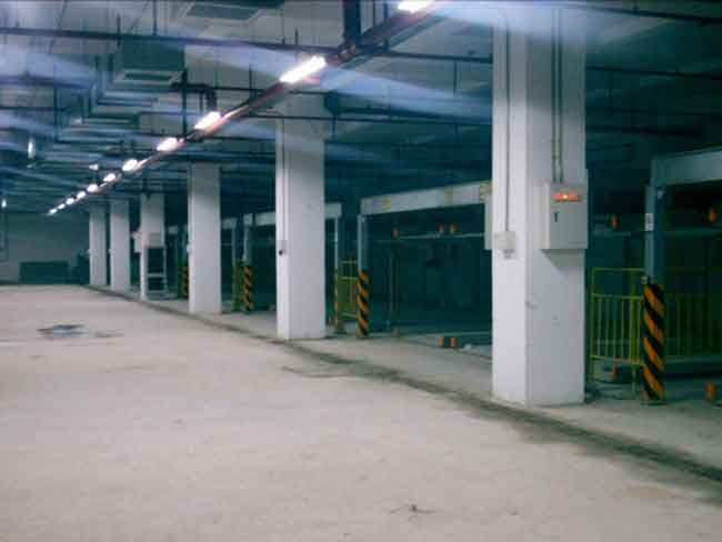 天津?yàn)I雅房產(chǎn)立體車庫(kù)案例 - 中出網(wǎng)-智能出入口與停車充電門戶