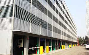 濰坊市高新區(qū)管委會6層機械式平面移動立體車庫案例