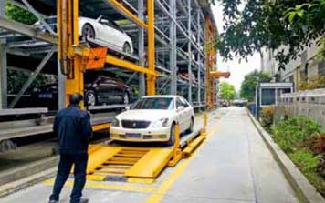 單邊巷道堆垛式PXD立體車庫