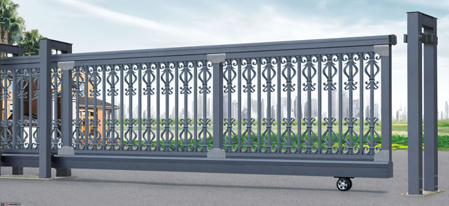 懸掛式直線門908C（深灰色）