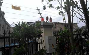 貴州樂灣國際小區(qū)電子圍欄案例