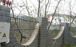 貴州省交警總隊電子圍欄案例