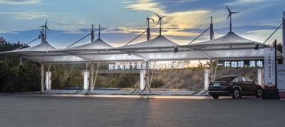 河北張家口國(guó)網(wǎng)下花園服務(wù)區(qū)全液冷超充站