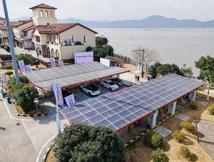 寧波液冷超充站 - 中出網(wǎng)-智能出入口與停車充電門戶