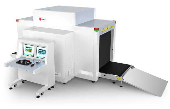 ZA100100D（雙源雙視角）通道式X光安檢機(jī)
