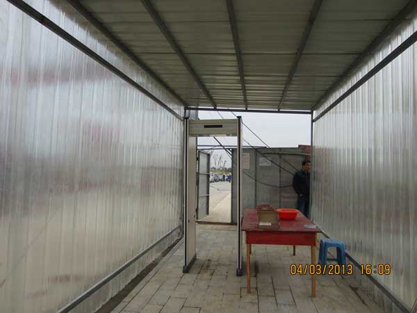 嘉興永欣希爾頓逸林酒店安檢門案例 - 中出網(wǎng)-智能出入口與停車充電門戶