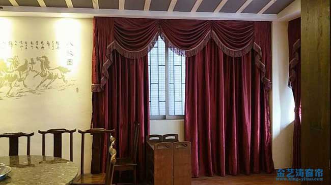 順德容桂老重慶主題餐廳電動窗簾案例 - 中出網(wǎng)-智能出入口與停車充電門戶