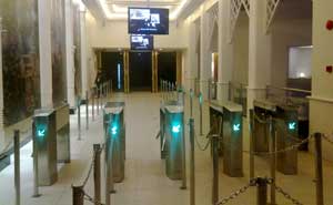 上海世博會(huì)泰國(guó)館通道閘案例