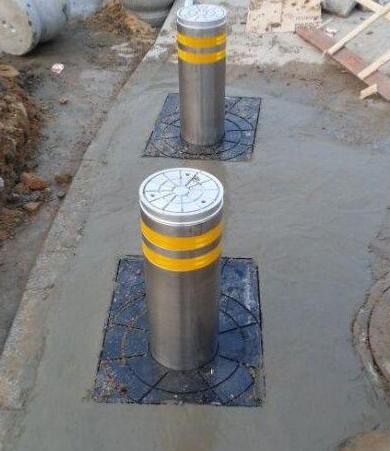 成都出安智能升降柱成功落地成都市自來(lái)水有限責(zé)任公司