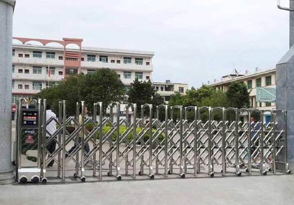 臺州出安智能電動伸縮門入駐華東師范大學附屬臺州學校