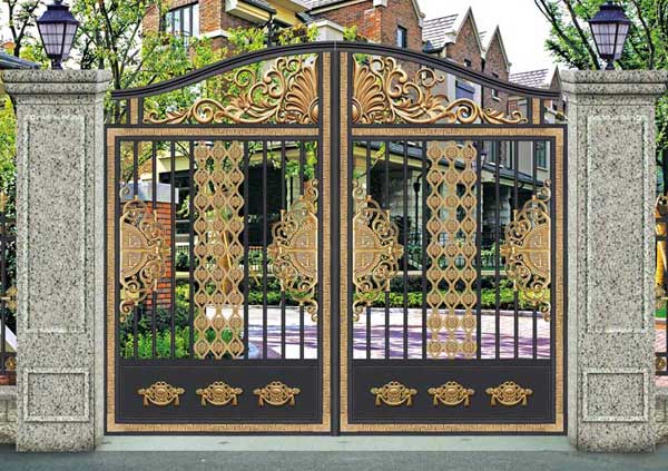 喜迎太原出安智能鋁藝大門進駐中澤純境