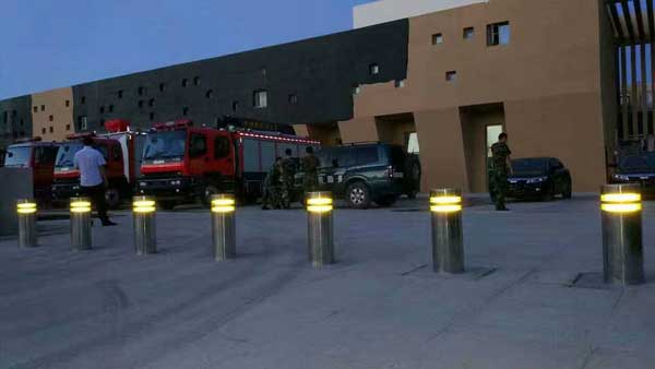 慶賀酒泉出安智能升降柱進(jìn)駐酒泉敦煌消防支隊