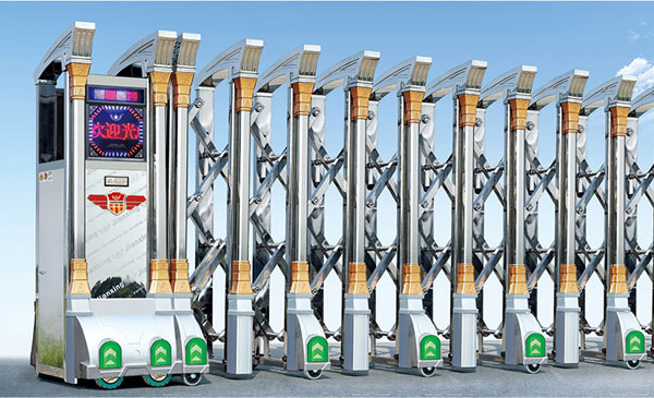 感恩仲巴雅江源賓館選擇了日喀則出安智能伸縮門